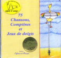 CD 75 Chansons comptines et jeux de doigts