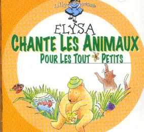 Commander le CD Elysa chante les animaux