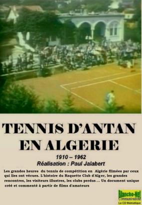 Commander le DVD Tennis d'Antan en Algrie